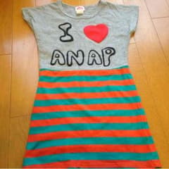 お取り置き中！！  ANAP ワンピース  110cmのサムネイル