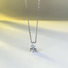 サージカルステンレス　ジルコン 高見えネックレス アレルギー対応　18KGPのサムネイル