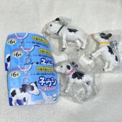 子ウシアピるチャーム 3種セット　ピンク・黄色・緑のサムネイル