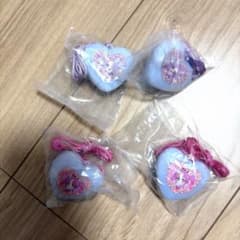 名探偵プリキュア！ネックレスガチャガチャプリキュア ハート型ケース 4個セットのサムネイル