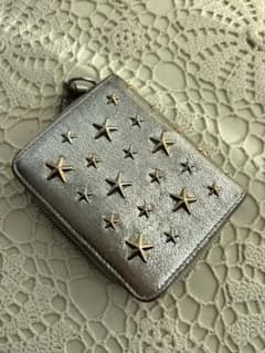 Jimmy Choo シルバー 星型スタッズ 二つ折り 財布のサムネイル