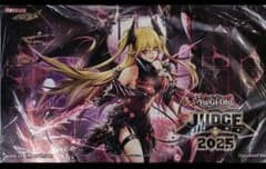 未開封 紅涙の魔ラクリモーサ プレイマット 海外 遊戯王 JUDGE2025