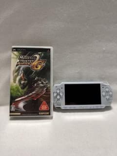 SONY PSP 本体 シルバー モンスターハンターポータブル 2nd Gのサムネイル