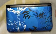 Nintendo 3DSLLポケモンデザイン青　レアポケモン⭕️ポケモンバンク⭕️のサムネイル