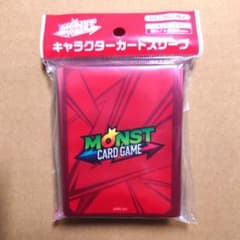 モンスターストライク　モンスト　ロゴ　レッド　ミクシィ　非売品　スリーブ モンスターストライク モンスト ロゴ レッド ミクシィ 非売品 スリーブ