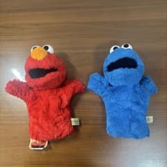 セサミストリート パペット ぬいぐるみ 2点セット