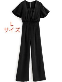 カシュクールフレアスリーブオールインワン[tg637]のサムネイル