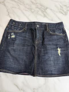 GAP 1969 デニム タイトスカート ダメージ加工のサムネイル