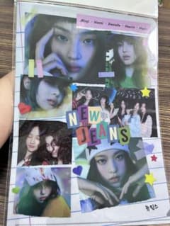 NEW JEANS クリアファイルA4のサムネイル