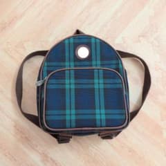 幼稚園 保育園 入園準備 登園バッグ チェック柄 キッズ リュック バックパック