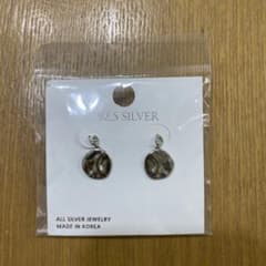 92.5 SILVER ドロップピアス 韓国製のサムネイル