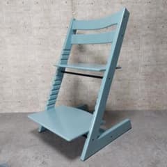 希少 廃盤 ストッケ トリップトラップ アクアブルー シリアル6 ベビーチェア 人気廃盤色 シリアル6 STOKKE ストッケ トリップトラップ アクアブルー