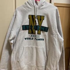 Supreme NY Hooded Sweatshirt Ash Greyのサムネイル