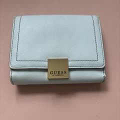 GUESS 三つ折り財布 ライトブルーのサムネイル