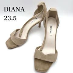 DIANA ダイアナ ストラップ サンダル スエード ベージュ 23.5のサムネイル