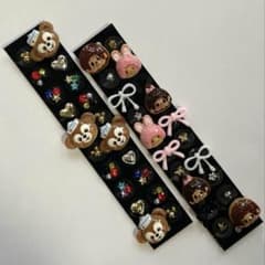 【w29】ダッフィー＆フレンズ 耳つぼジュエリー シールマグレイン使用40粒のサムネイル