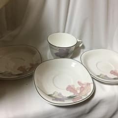 【美品】NEW DECADE　byノリタケ コップ ソーサーセットのサムネイル
