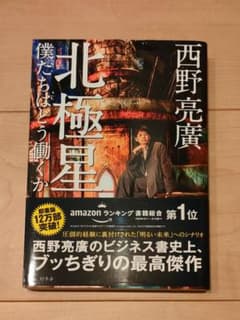 【美品】北極星 僕たちはどう働くか 西野亮廣 幻冬舎のサムネイル