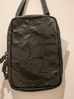 ［未使用］Disney ミッキーマウス ショルダーバッグ ブラックのサムネイル