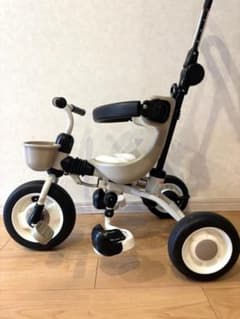 アイデス「折りたたみおさんぽコンポ」ベージュの三輪車 - メルカリ