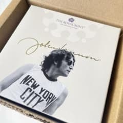JOHN LENNON イギリス銀貨記念シルバーコイン限定5010 - メルカリ