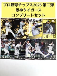 プロ野球チップス2025 第二弾　阪神タイガース　コンプセット　スターカード