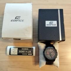 EDIFICE 腕時計 CASIO 5061*JA - メルカリ