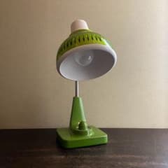 昭和レトロ デスクライト 当時物 美品 グリーン 調光タイプ - メルカリ