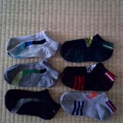 男児　スニーカーソックス　adidas　PUMAのサムネイル