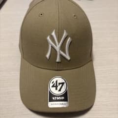 47 MVP New York Yankees キャップ ベージュ 値下げ⭕️のサムネイル