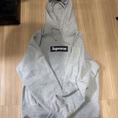 【極美品】Supreme Box Logo Hoodie FW23 Gray Mのサムネイル