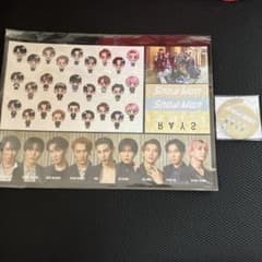 【新品】Snow Man RAYS ステッカーシート コンパクトミラー CD特典のサムネイル