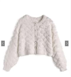 GRL シャギーニット カーディガン 1回着用 美品のサムネイル