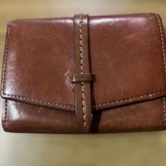 Dakota 二つ折り財布 ブラウン レザーのサムネイル