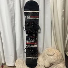 【最安値】RIDE × RIDE 147cm スノーボードビンディングセットのサムネイル