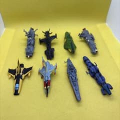 ☆ジャンク ジョージア 宇宙戦艦ヤマト メカニックコレクション全8種