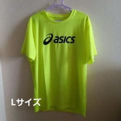 お値下げ]asics 蛍光イエロー Tシャツ メンズL - メルカリ