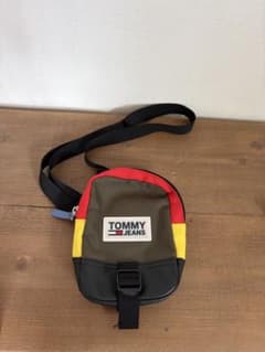 値下げ！！即配送TOMMY JEANS マルチカラー ショルダーバッグのサムネイル