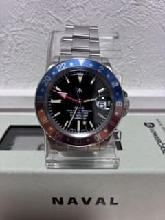 NAVAL WATCH LOWERCASE 別注 GMT SUNSHADE NAVAL WATCH LOWERCASE 別注 GMT SUNSHADE - メルカリ