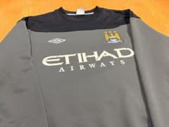 マンチェスターシティ UMBRO ETIHAD トレーナー　スウェットシャツ セ*ん様 わ*ー様 マンチェスターシティ スウェット Umbro ETIHAD
