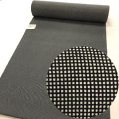 新品 東レ シルック 小紋 反物 江戸小紋 角通し 黒 グレー - メルカリ