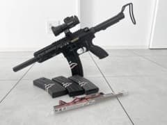 東京マルイ次世代HK416 軽量化カスタム ワンオフパーツ多数　おまけ品あり 東京マルイ次世代HK416 軽量化カスタム ワンオフパーツ多数 おまけ品