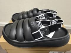 UGG Sport Yeah/Black/US size9/JP size26 - メルカリ