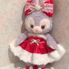 ステラルー ぬいぐるみ Sサイズ コスチューム 赤 ベロア クリスマス サンタのサムネイル