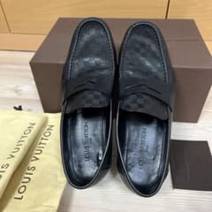 LOUIS VUITTON ダミエパターン ローファーのサムネイル