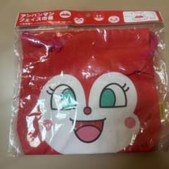 新品！ドキンちゃん フェイス巾着のサムネイル