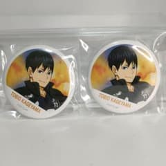 ハイキュー 缶バッジ 横断幕 影山飛雄 2個 セット - メルカリ