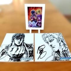 北斗の拳 40周年大原画展 マグネットスタンド ケンシロウ レイ ミニ