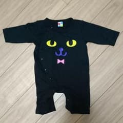 ロンパース  ハロウィン 黒猫のサムネイル