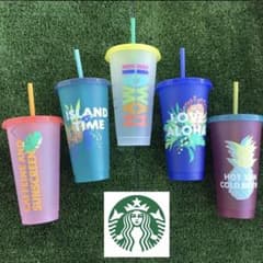 ハワイ限定 スターバックス リユーザブル　タンブラー 5本セットのサムネイル